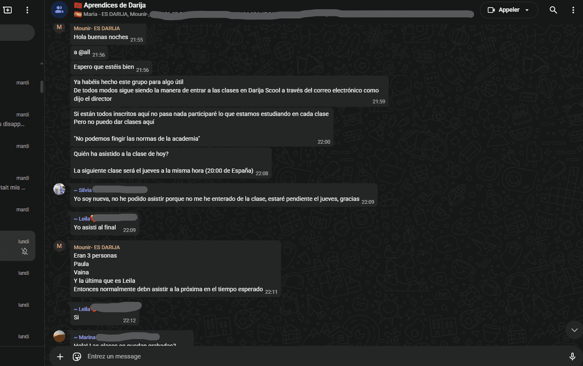 Communauté WhatsApp Targumi
