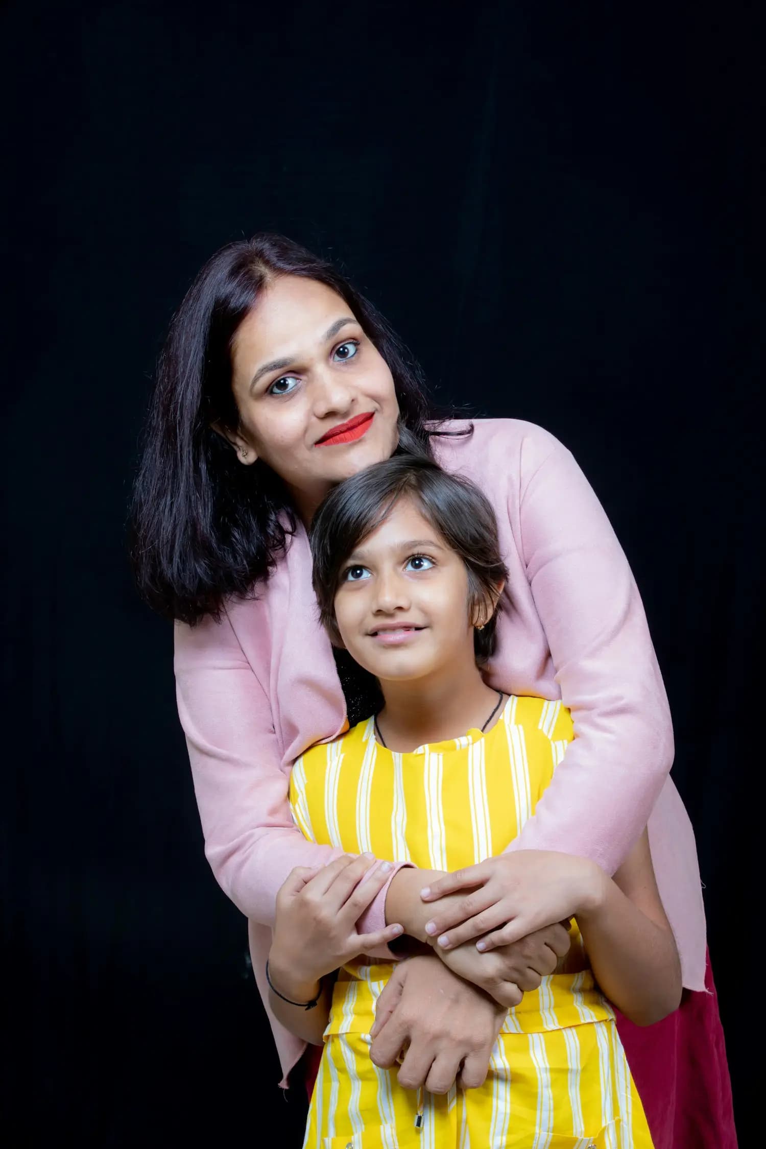 A mother and her daughter